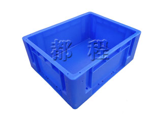 X133塑料周轉(zhuǎn)箱（韓式加強型，可選配卡片夾）