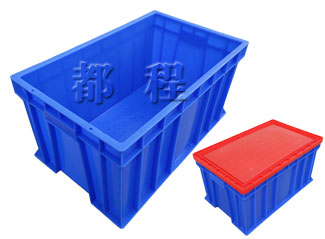 X248塑料周轉(zhuǎn)箱（箱蓋可選） 