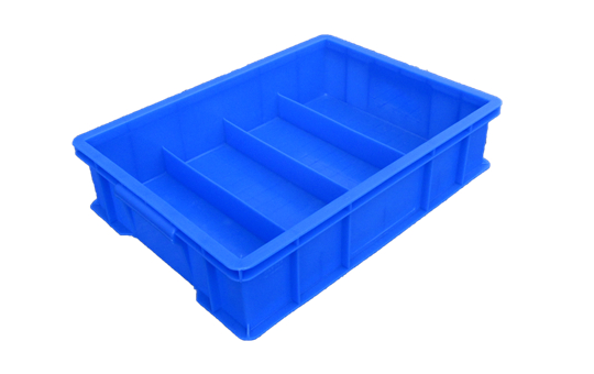 X267-3四格塑料周轉(zhuǎn)箱